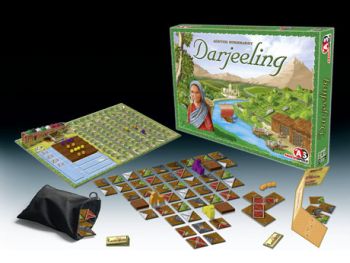 Darjeeling - Brettspiel, Taktikspiel von Gnter Burkhardt