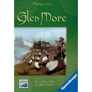 Glen More - Mehrheitenspiel, Schottland, Clans, Plttchenlegespiel von Matthias Cramer