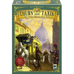 Thurn und Taxis - Alle Wege fhren nach Rom - Brettspiel, Anlegespiel, Reisespiel von Karen und Andreas Seyfarth