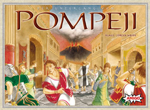 Der Untergang von Pompeji - Karten-Brettspiel von Klaus-Jrgen Wrede