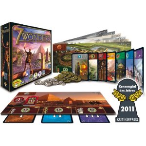 7 Wonders - Kartenbrettspiel von Repos