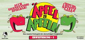 pfel zu pfeln - 1. Erweiterung - Kommunikationsspiel, Partyspiel von Matthew Kirby, Mark Alan Osterhaus