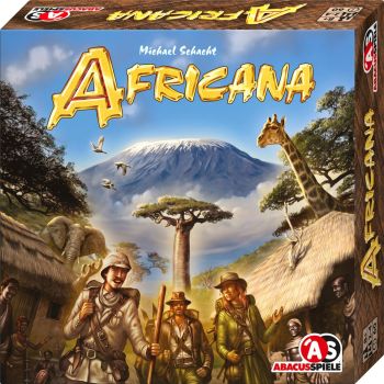 Africana - Reisespiel, Sammelspiel, Laufspiel von Michael Schacht