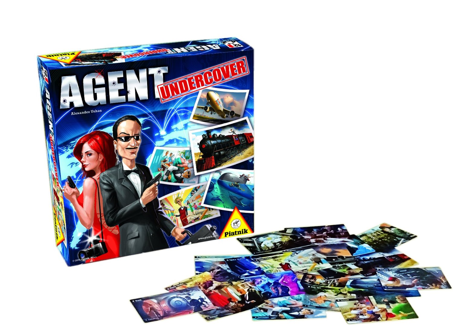 Agent Undercover - Ratespiel, Kommunikationsspiel, Denkspiel von Alexander Ushan