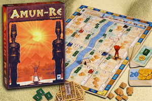 Amun-Re - Brettspiel von Reiner Knizia erschienen bei Hans im Glück Amun-Re - Brettspiel von Reiner Knizia