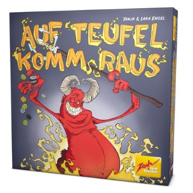 Auf Teufel komm raus - Bietspiel, Wettspiel von Tanja & Sara Engel