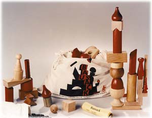 Bausack - Geschicklichkeitsspiel von Klaus Zoch erschienen bei Zoch Verlag Bausack - Geschicklichkeitsspiel von Klaus Zoch