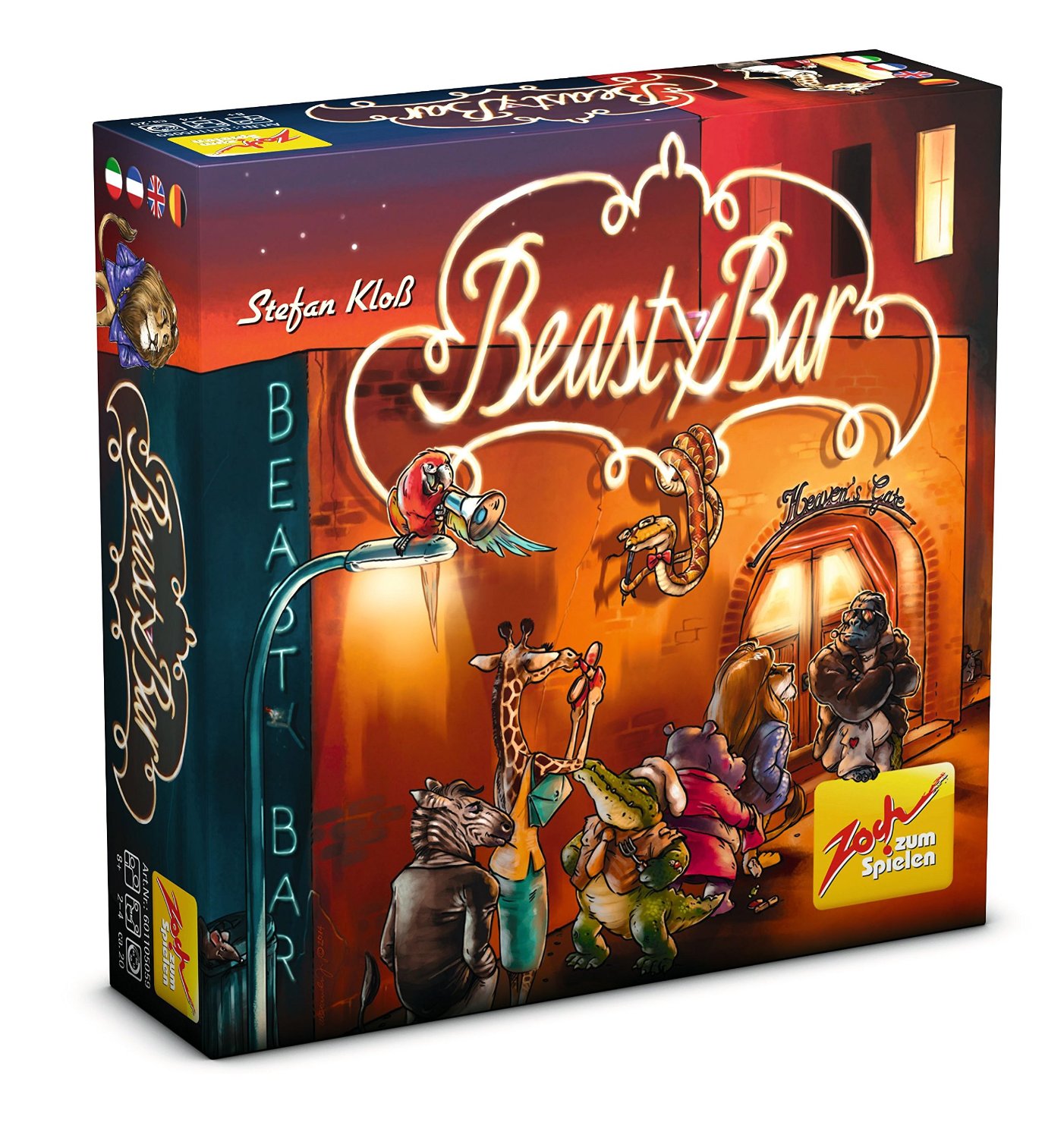 Beasty Bar - Kartenspiel, Ärgerspiel von Stefan Kloß erschienen bei Zoch Spiele Beasty Bar - Kartenspiel, Ärgerspiel von Stefan Kloß