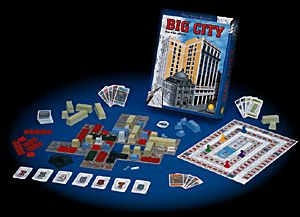 Big City - Brettspiel von Franz-Benno Delonge erschienen bei Goldsieber Big City - Brettspiel von Franz-Benno Delonge