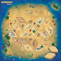 Das Spielfeld von Bonobo Beach