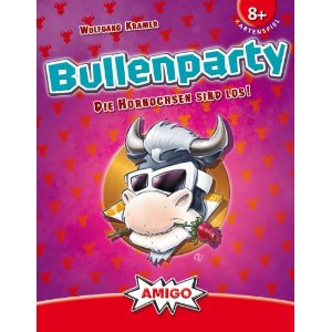 Bullenparty - Kartenspiel, Ablegespiel von Wolfgang Kramer