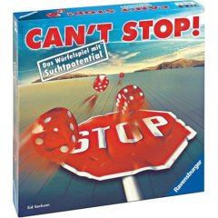 Can't Stop - Würfelspiel, Glücksspiel von Sid Sackson erschienen bei Ravensburger Can't Stop - Würfelspiel, Glücksspiel von Sid Sackson
