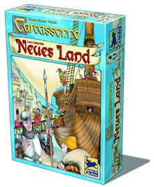 Carcassonne - Neues Land - Legespiel / Strategiespiel von Leo Colovini