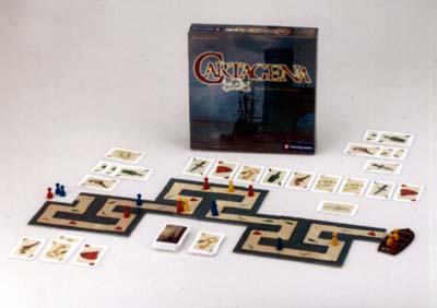 Cartagena - Karten-Brettspiel von Leo Colovini