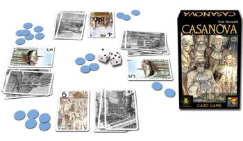 Casanova - Kartenspiel, Bietspiel, Bluffspiel von Niek Neuwahl