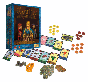 Caylus - Magna Carta - Kartenspiel, Strategiespiel, Taktikspiel von William Attia