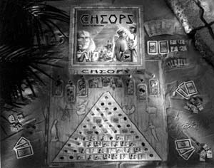 Cheops - Brettspiel von Klaus Paal erschienen bei Hans im Glück Cheops - Brettspiel von Klaus Paal