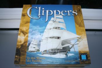 Clippers - Schiffspiel, Mehrheitenspiel, Legespiel von Alan R. Moon