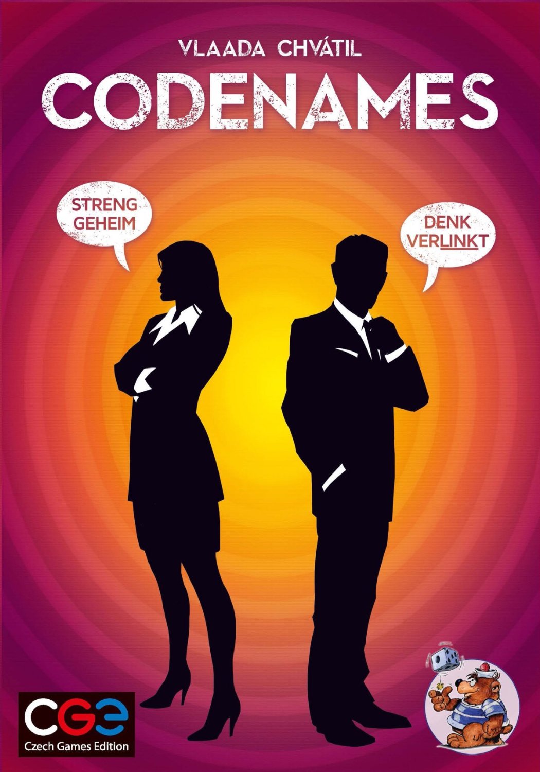 Codenames - Ratespiel, Denkspiel, Kommunikationsspiel von Vlaada Chvatil