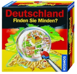 Deutschland - Finden Sie Minden? - Brettspiel / Geografiespiel von Gnter Burkhardt