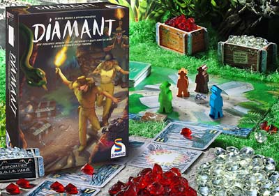 Diamant - Kartenspiel von Alan R. Moon, Bruno Faidutti