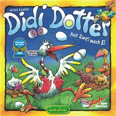 Didi Dotter - Gedächtnisspiel, Kinderspiel von Ariel Laden erschienen bei Zoch Verlag Didi Dotter - Gedächtnisspiel, Kinderspiel von Ariel Laden