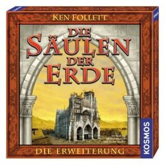 Die Sulen der Erde - Die Erweiterung - Brettspiel, Aufbauspiel von Michael Rieneck, Stefan Stadler