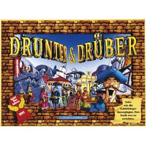 Drunter und Drber - Brettspiel, Legespiel, Mehrheitenspiel von Klaus Teuber