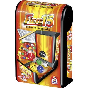 Fiese 15 - Würfelspiel, Kniffelvariante von Steffen Benndorf erschienen bei Schmidt Spiele Fiese 15 - Würfelspiel, Kniffelvariante von Steffen Benndorf