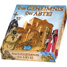 Das Geheimnis der Abtei - Brettspiel von Bruno Faidutti, Serge Laget