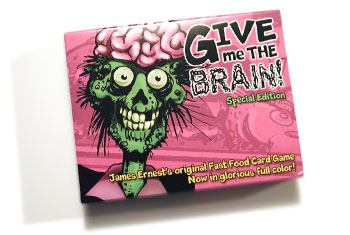 Give me the brain - Kartenspiel von James Ernest erschienen bei Cheapass Games Give me the brain - Kartenspiel von James Ernest