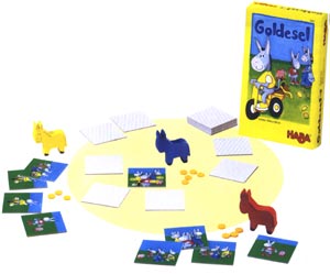 Goldesel - Kinderspiel von Markus Nikisch erschienen bei Haba Goldesel - Kinderspiel von Markus Nikisch