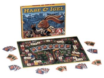 Brettspiel Hase und Igel - Neuauflage von Abacus Spiele