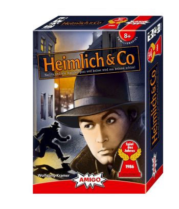 Heimlich & Co. - Deduktionsspiel, Kinderspiel von Wolfgang Kramer erschienen bei Ravensburger Heimlich & Co. - Deduktionsspiel, Kinderspiel von Wolfgang Kramer