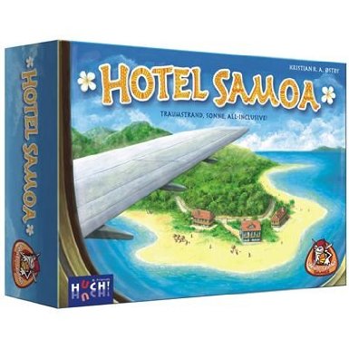 Hotel Samoa - Bietspiel, Aufbauspiel von Kristian R. A. stby