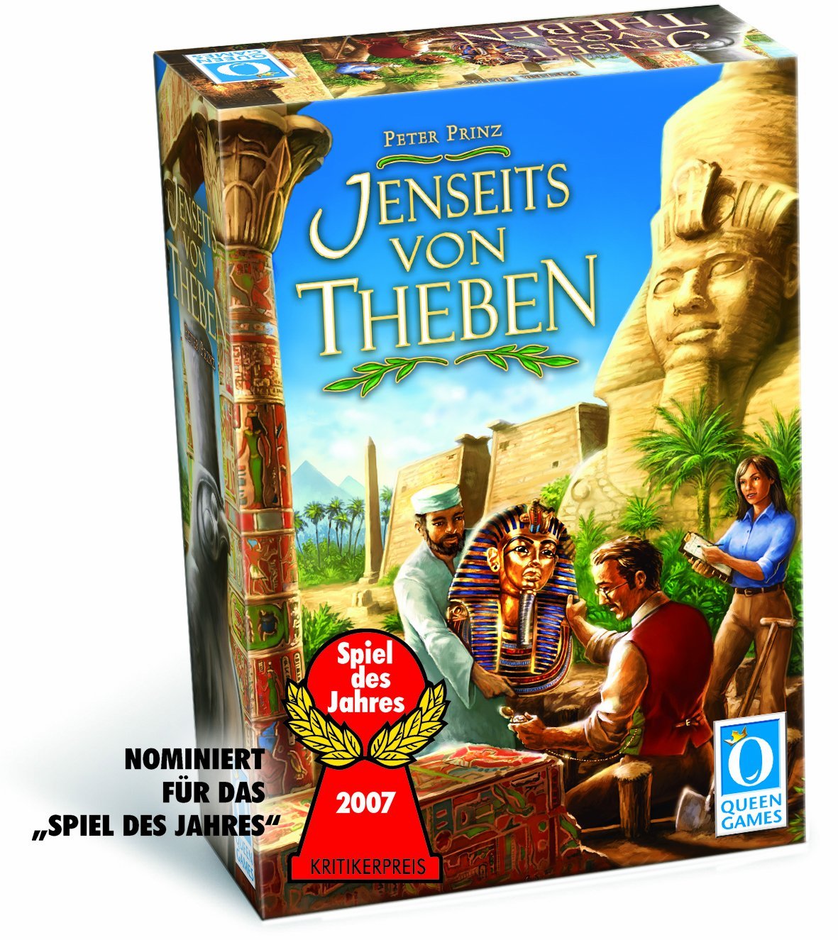 Jenseits von Theben - Brettspiel von Peter Prinz