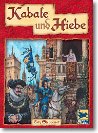 Kabale und Hiebe - Kartenspiel von Lutz Stepponat erschienen bei Hans im Glück Kabale und Hiebe - Kartenspiel von Lutz Stepponat
