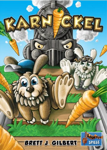 Karnickel - Würfelspiel, Ärgerspiel von Brett J. Gilbert erschienen bei Lookout Games Karnickel - Würfelspiel, Ärgerspiel von Brett J. Gilbert