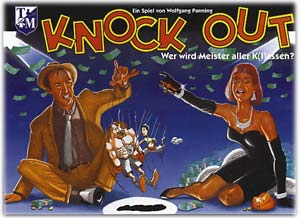 Knock Out - Brettspiel / Karten-Brettspiel von Wolfgang Panning erschienen bei TM-Spiele Knock Out - Brettspiel / Karten-Brettspiel von Wolfgang Panning