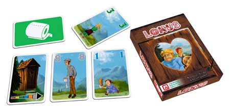 Lokus - Ablegespiel, Anlegespiel, rgerspiel von Reinhard Staupe