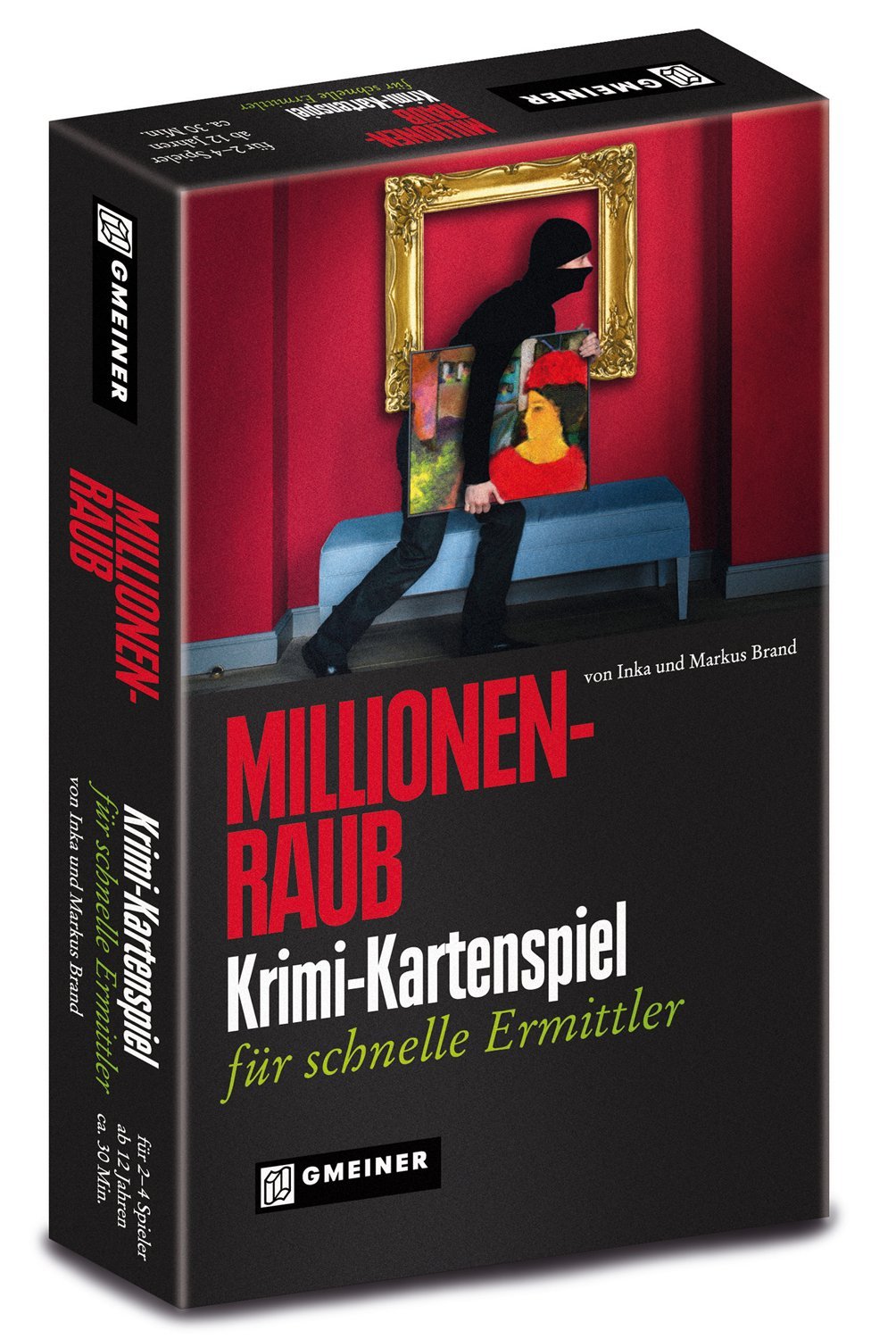 Millionen-Raub - Deduktionsspiel, Ratespiel, Krimispiel von Inka und Markus Brand