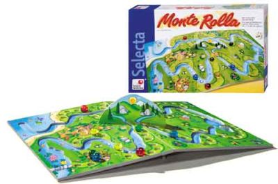 Monte Rolla - Kinderspiel / Würfelspiel von Ulrike Gattermeyer-Kapp erschienen bei Selecta Monte Rolla - Kinderspiel / Würfelspiel von Ulrike Gattermeyer-Kapp