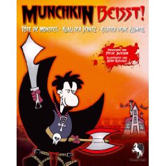 Munchkin Beisst! - Kartenspiel, Persiflage, Rollenspiel von Steve Jackson