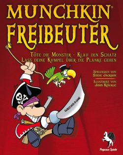 Munchkin Freibeuter - Kartenspiel, Persiflage, Rollenspielpersiflage von Steve Jackson erschienen bei Pegasus Munchkin Freibeuter - Kartenspiel, Persiflage, Rollenspielpersiflage von Steve Jackson