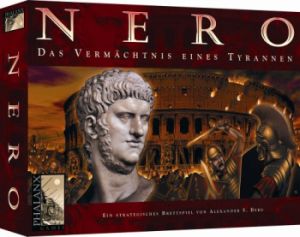 Nero - Brettspiel, Strategiespiel von Alexander S. Berg erschienen bei Phalanx Nero - Brettspiel, Strategiespiel von Alexander S. Berg
