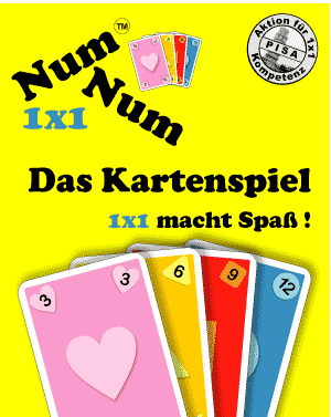 NumNum - Kartenspiel von Alfred Schilken