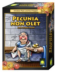 Pecunia Non Olet - Brettspiel von Christian Fiore, Knut Happel erschienen bei Goldsieber Pecunia Non Olet - Brettspiel von Christian Fiore, Knut Happel
