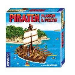 Piraten, Planken & Peseten - Familienspiel / Brettspiel von Kai Haferkamp