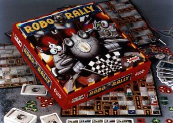 RoboRally - Brettspiel / Strategiespiel von Richard Garfield
