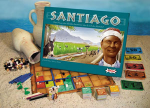 Santiago - Brettspiel von Claudia Hely, Roman Pelek